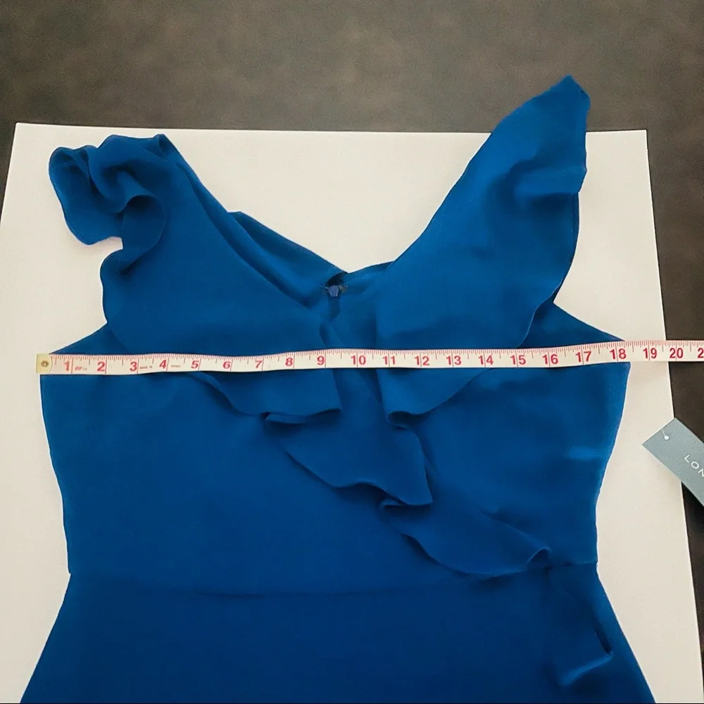 London Times Ruffled Dress - Picture 6 of 7